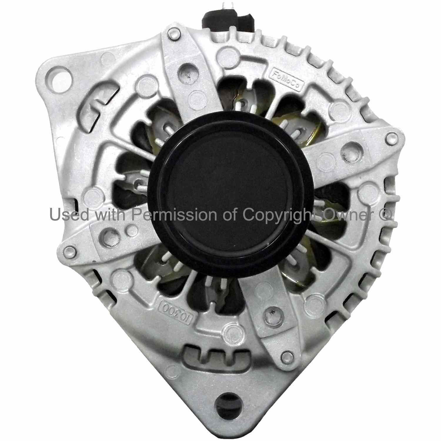 Quality-Built Alternator  top view frsport 10298