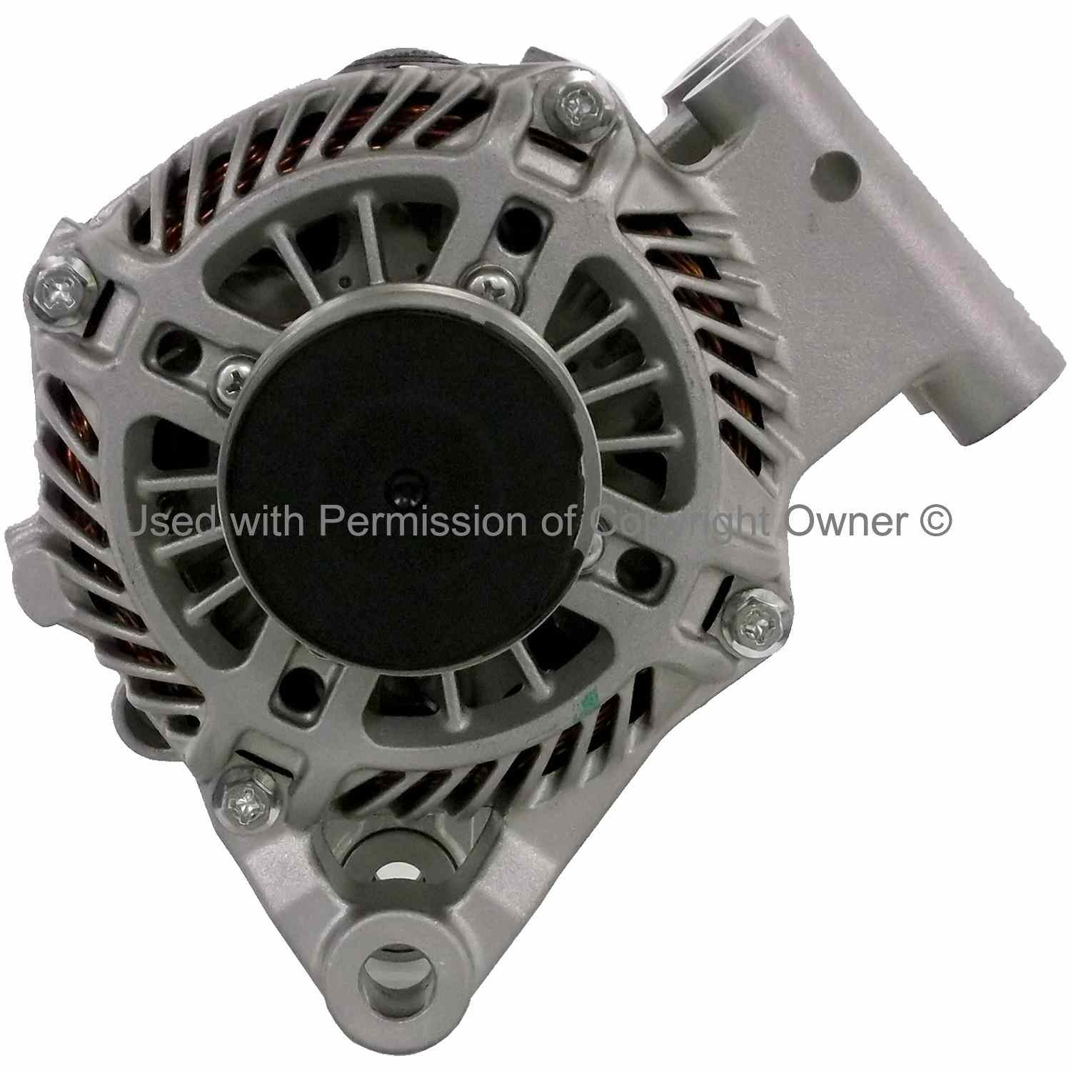 Quality-Built Alternator  top view frsport 10305