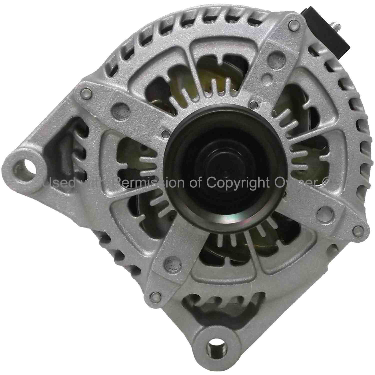 Quality-Built Alternator  top view frsport 10314