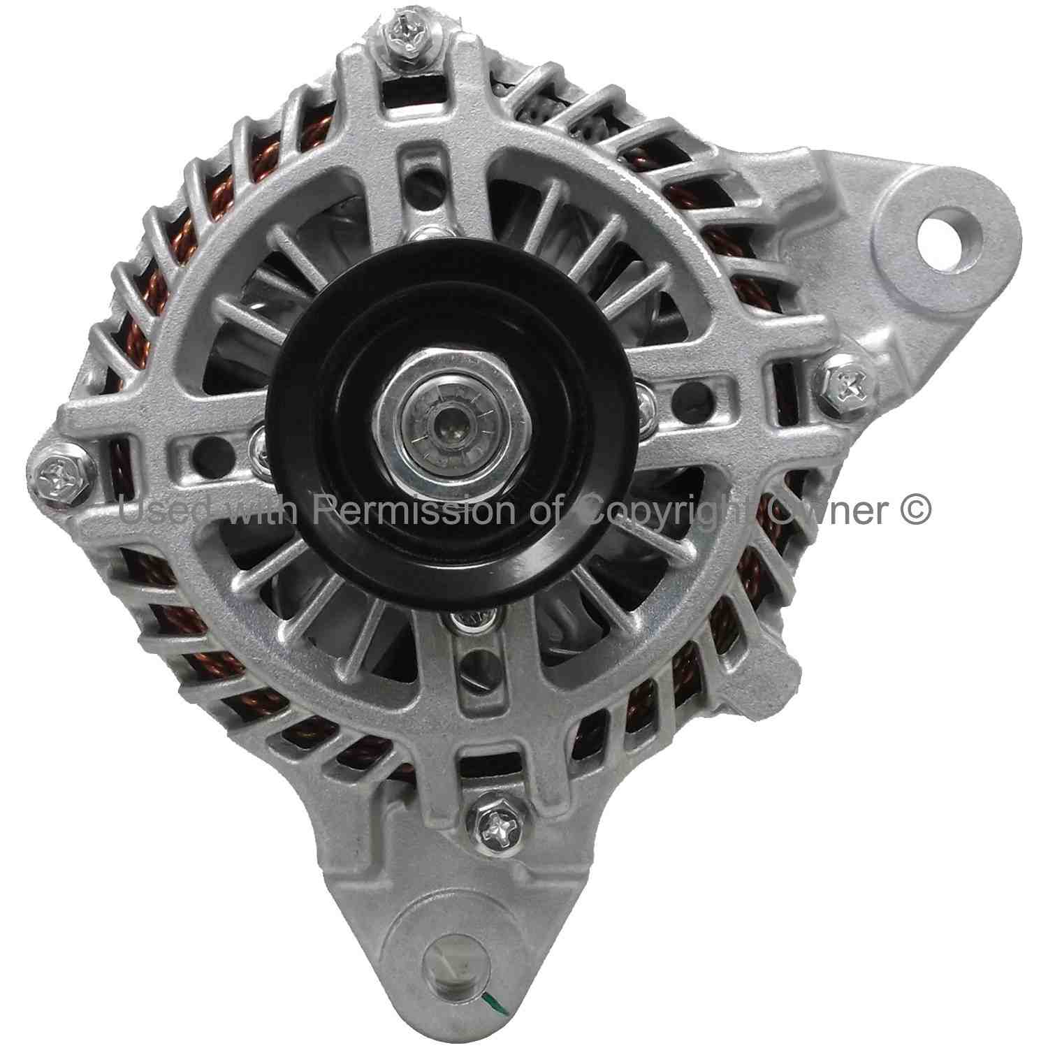 Quality-Built Alternator  top view frsport 10315