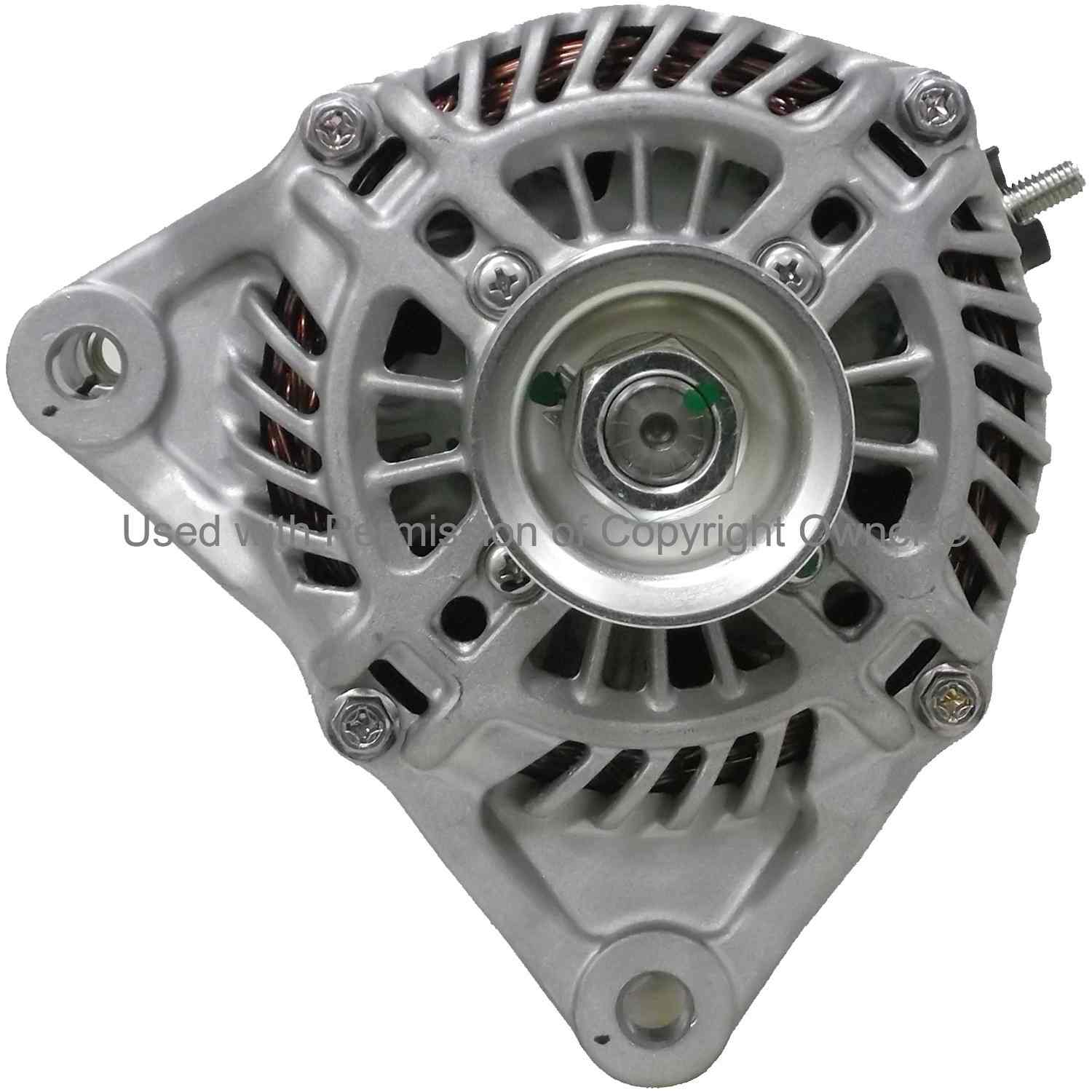 Quality-Built Alternator  top view frsport 10323