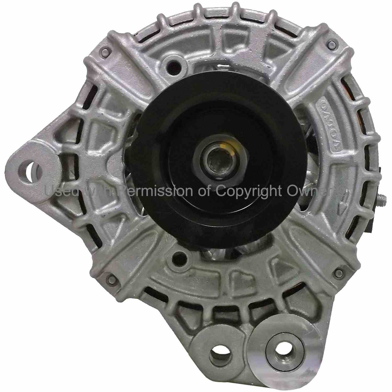 Quality-Built Alternator  top view frsport 10327