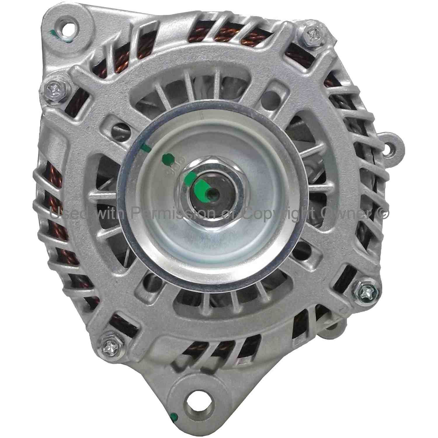 Quality-Built Alternator  top view frsport 10332