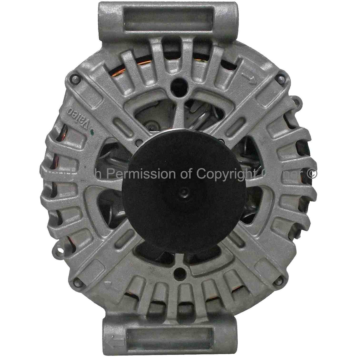 Quality-Built Alternator  top view frsport 10334