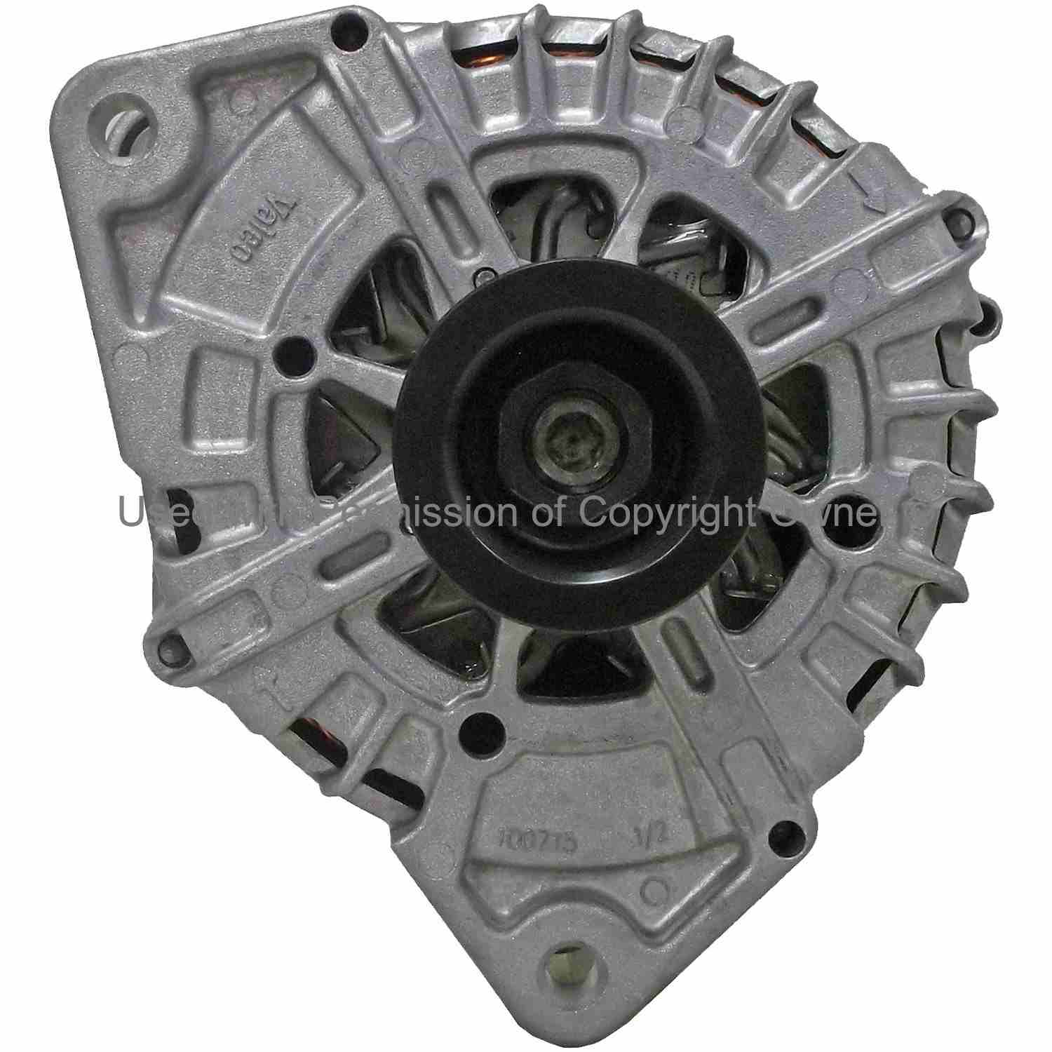 Quality-Built Alternator  top view frsport 10335