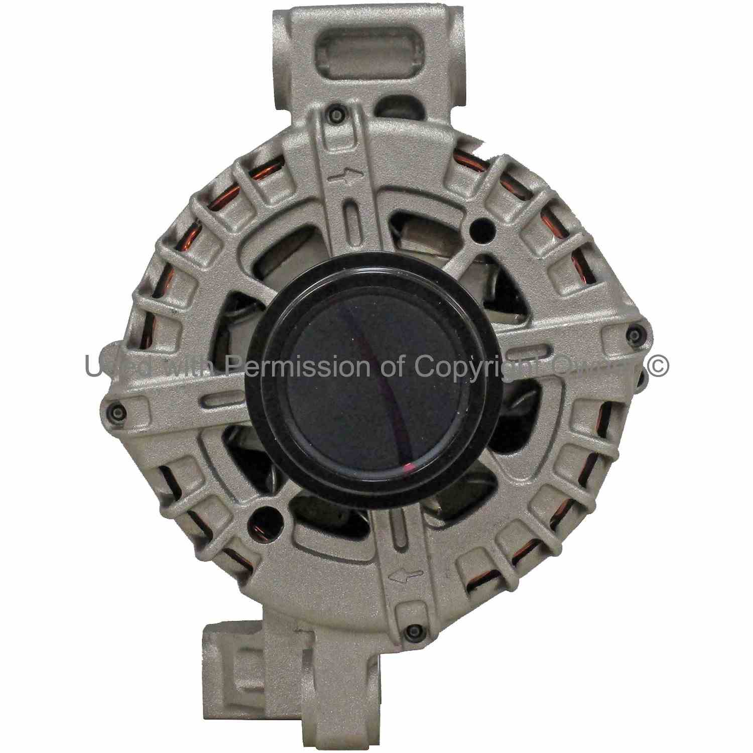 Quality-Built Alternator  top view frsport 10352