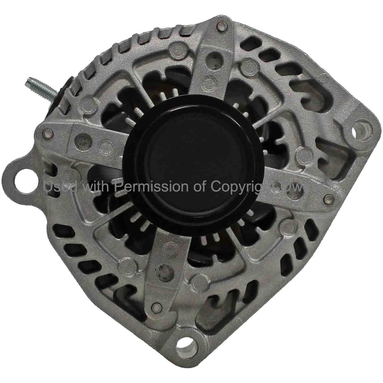 Quality-Built Alternator  top view frsport 10369