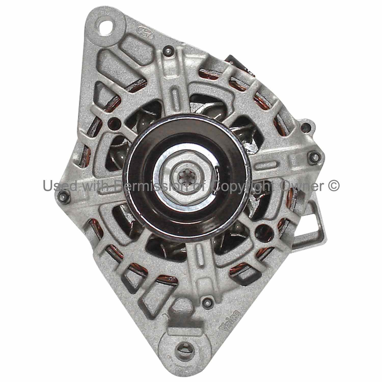 Quality-Built Alternator  top view frsport 11011