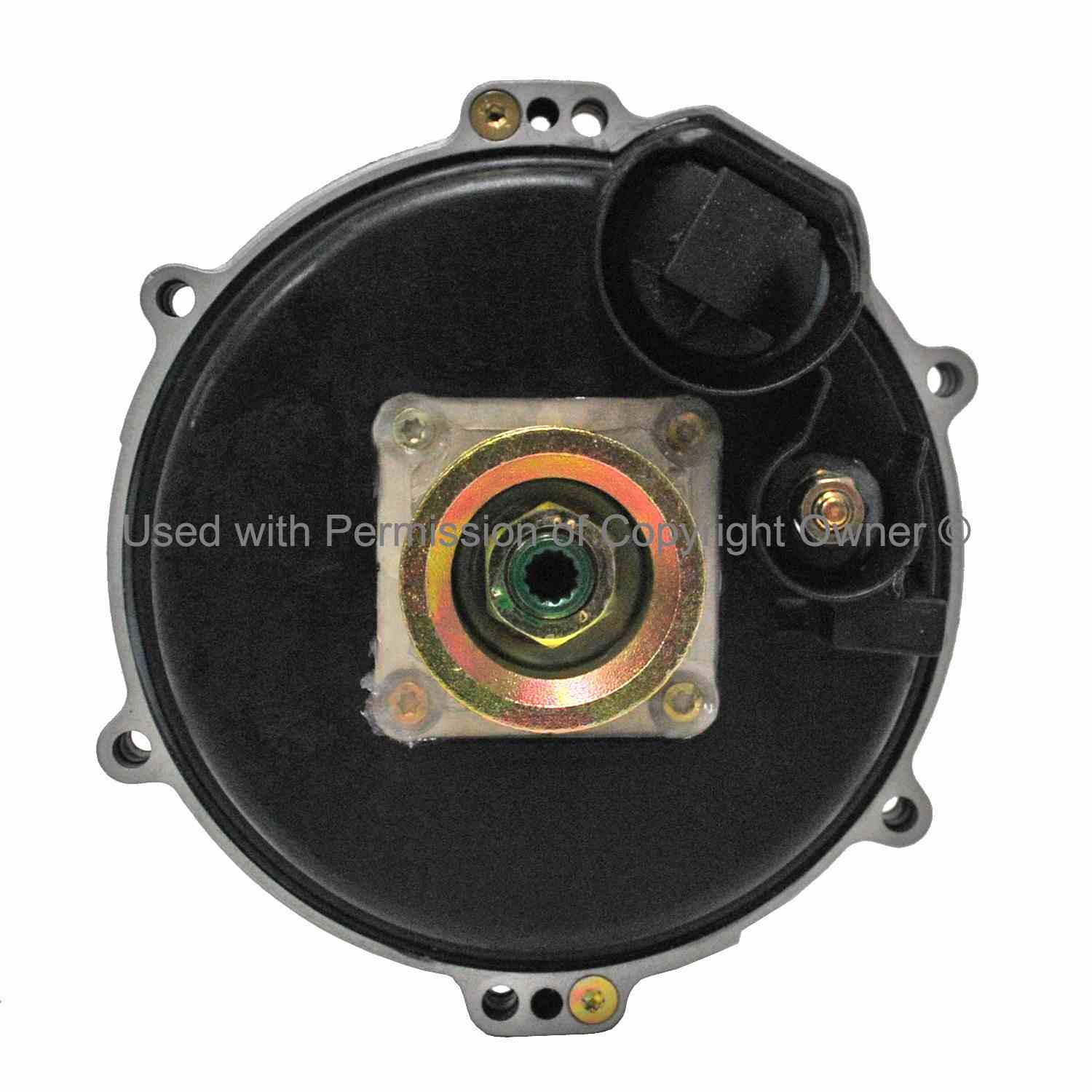 Quality-Built Alternator  top view frsport 11074