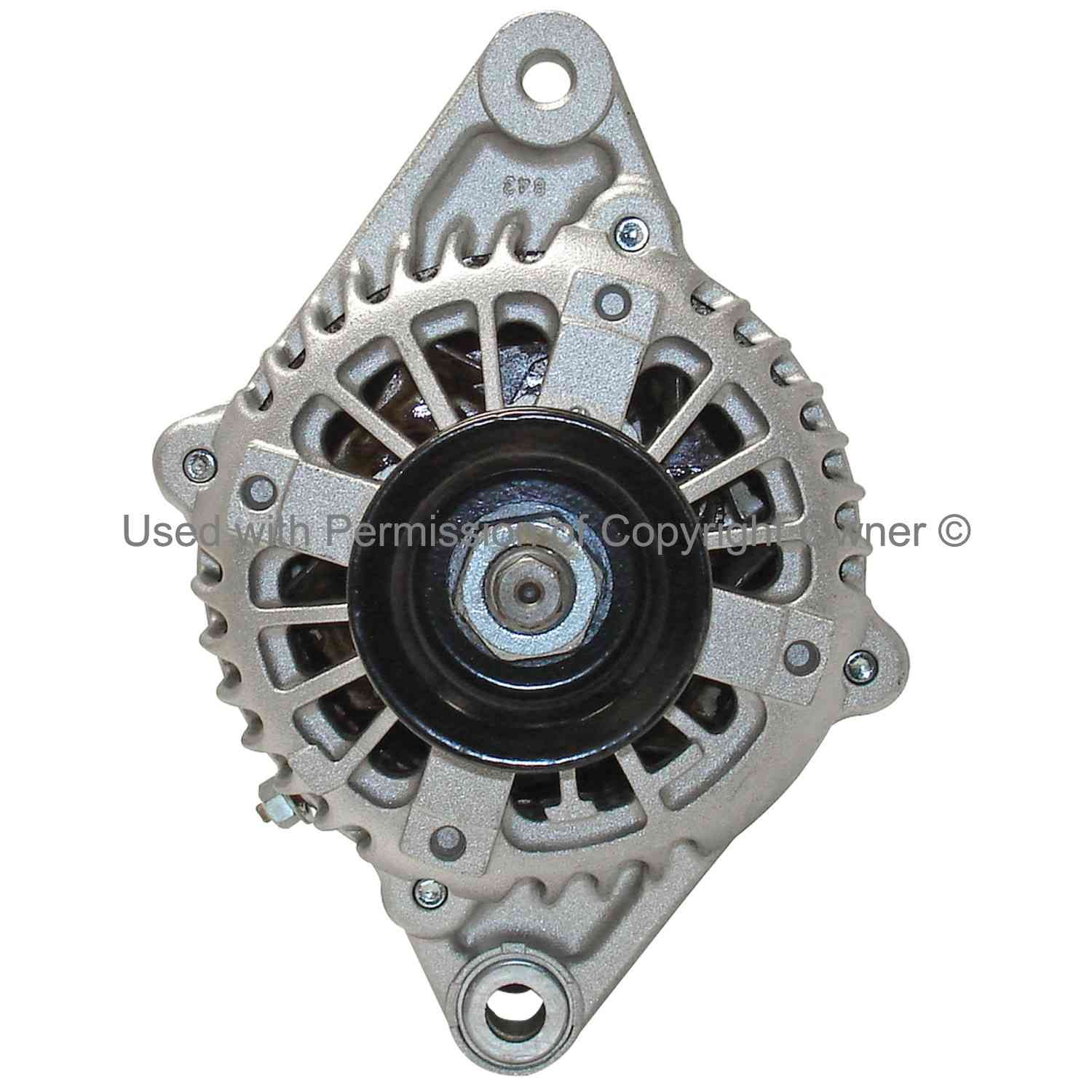 Quality-Built Alternator  top view frsport 11089