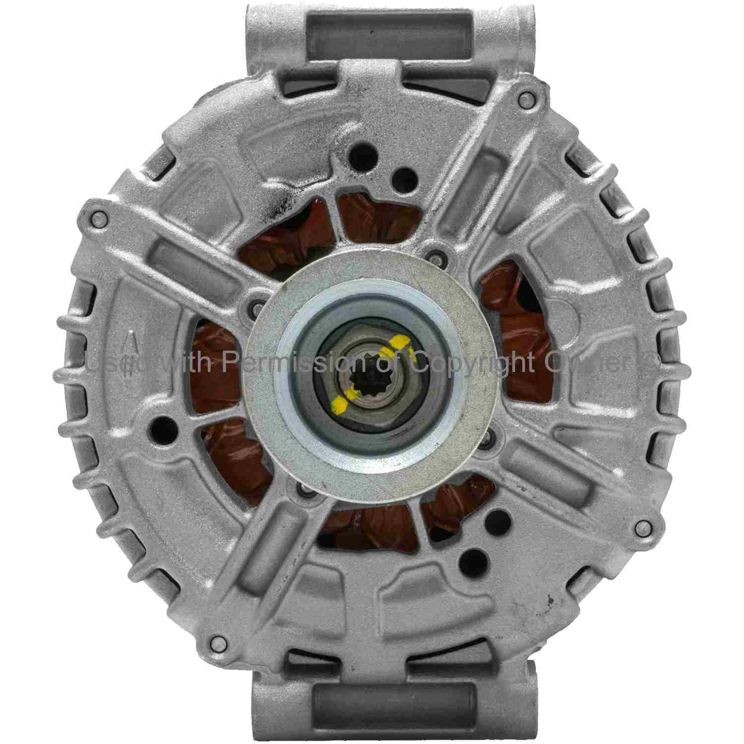 Quality-Built Alternator  top view frsport 11305