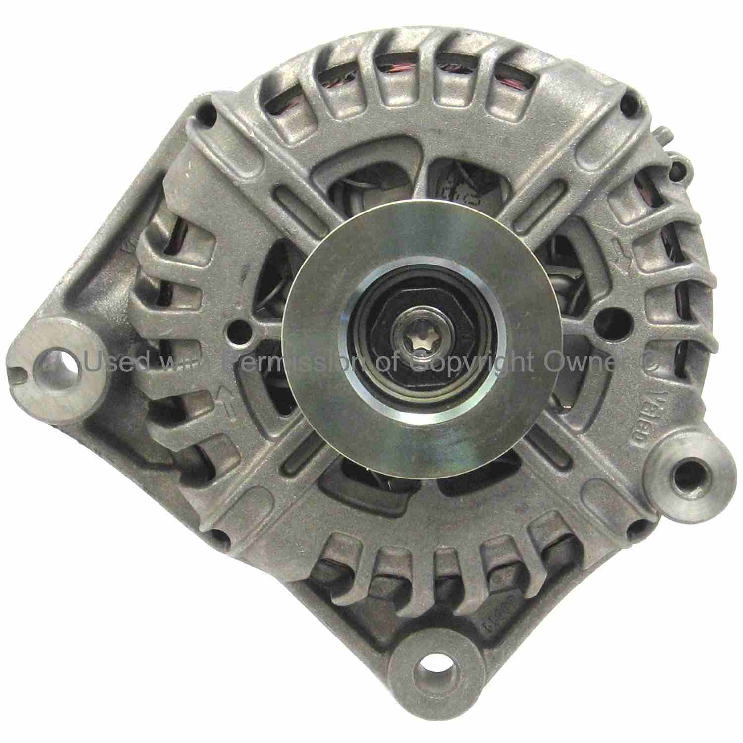 Quality-Built Alternator  top view frsport 11451