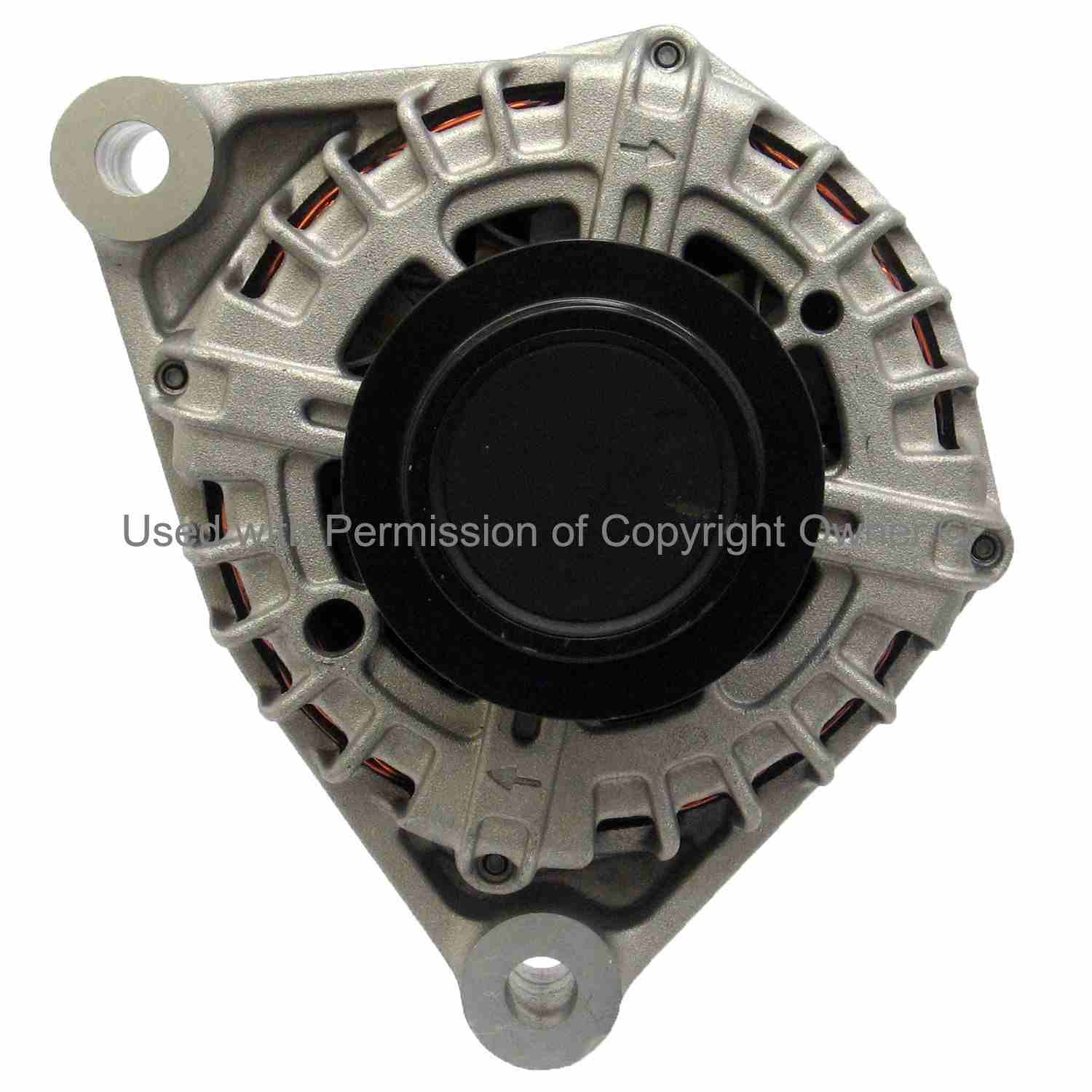 Quality-Built Alternator  top view frsport 11487