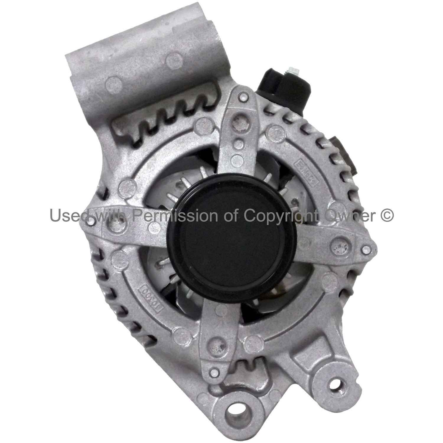 Quality-Built Alternator  top view frsport 11666