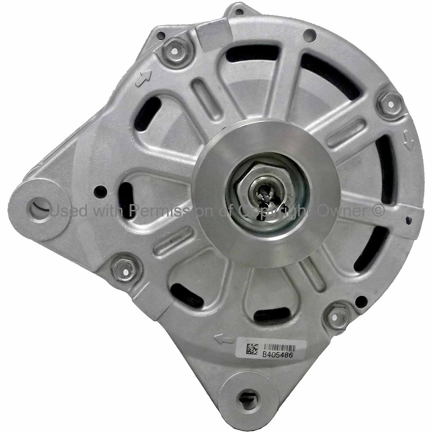 Quality-Built Alternator  top view frsport 11854