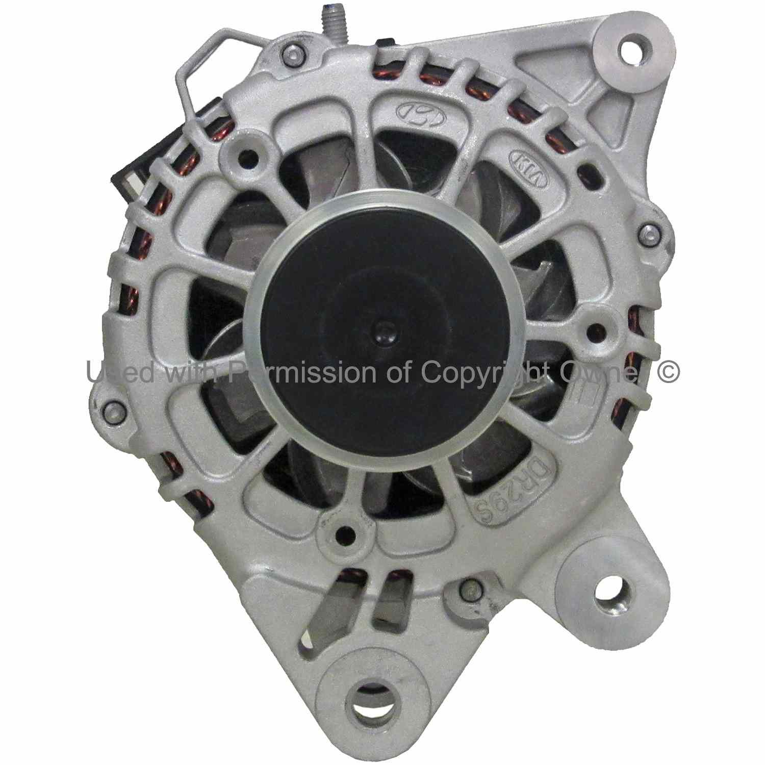 Quality-Built Alternator  top view frsport 11879