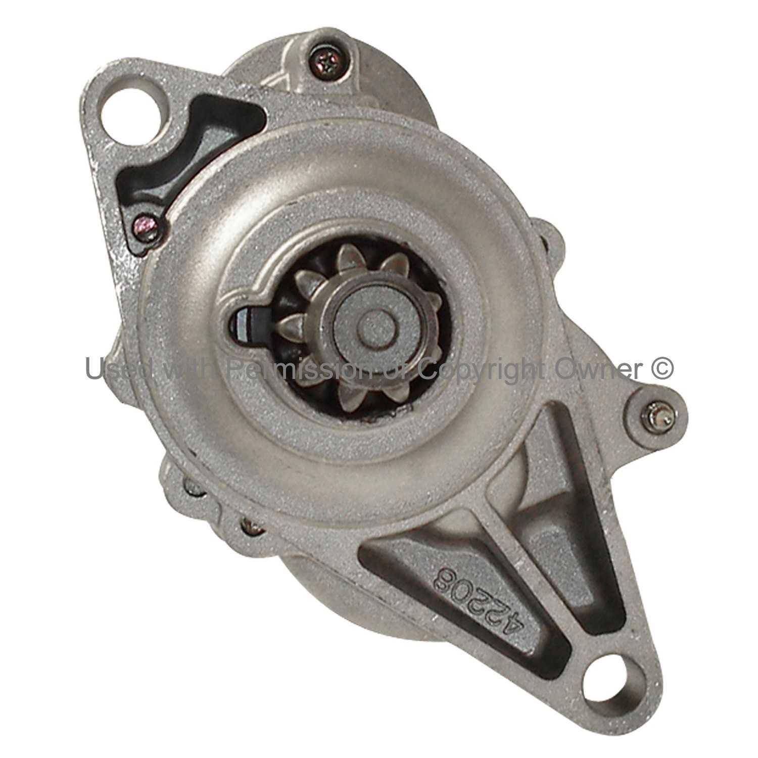 Quality-Built Starter  top view frsport 12385