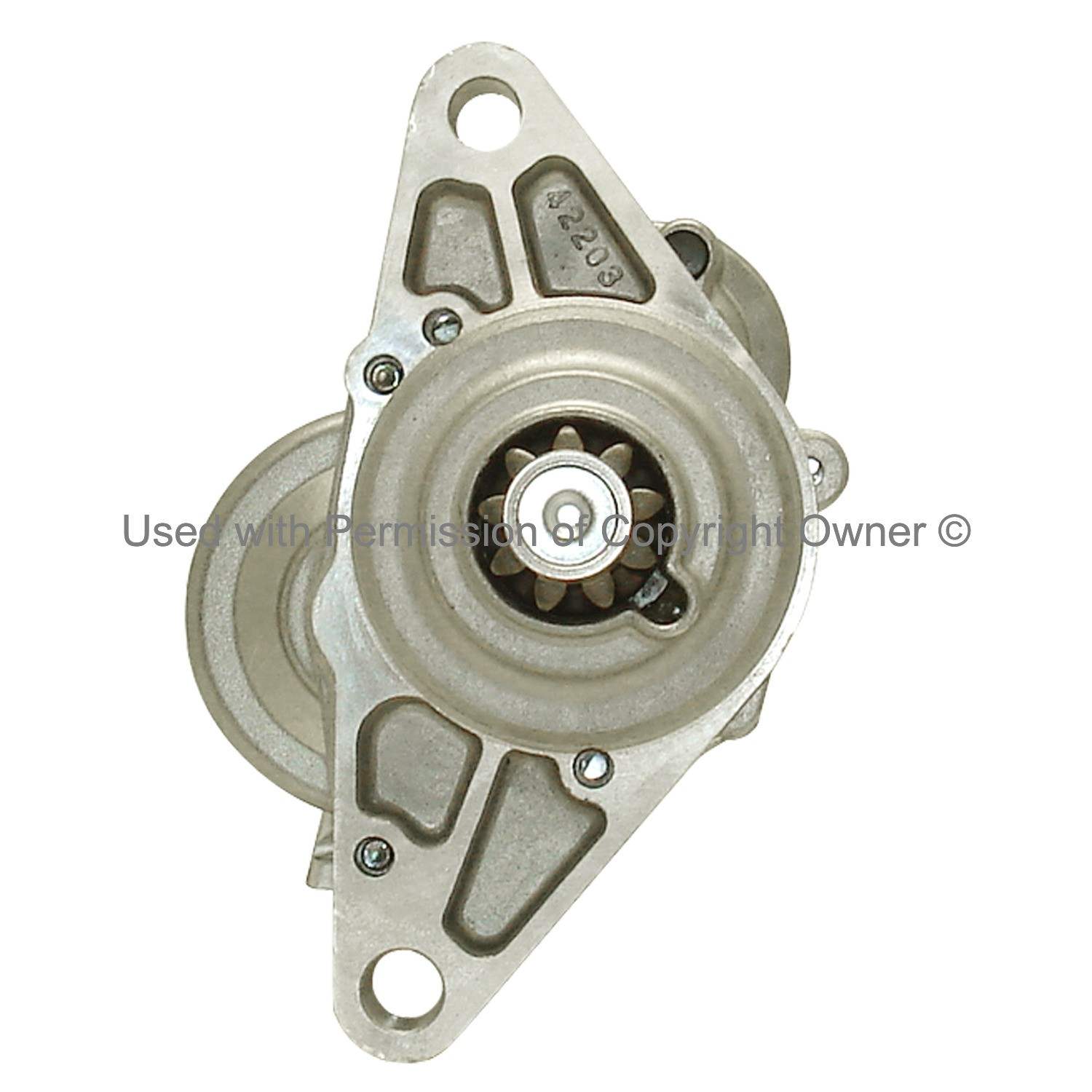 Quality-Built Starter  top view frsport 12407