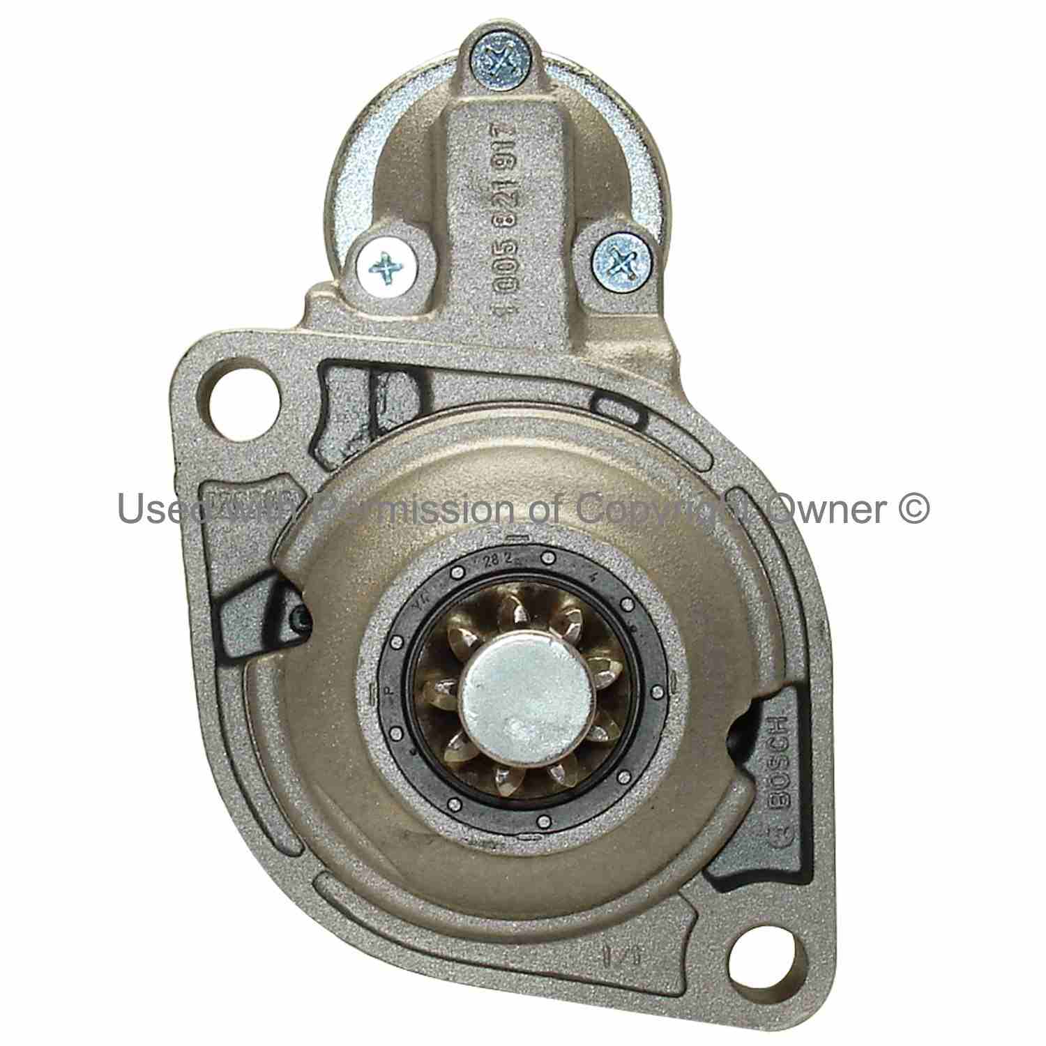 Quality-Built Starter  top view frsport 12418