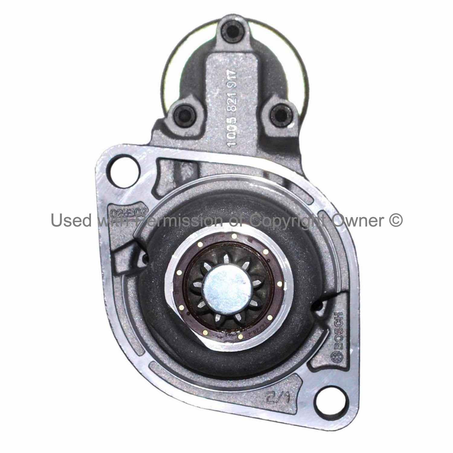 Quality-Built Starter  top view frsport 12446