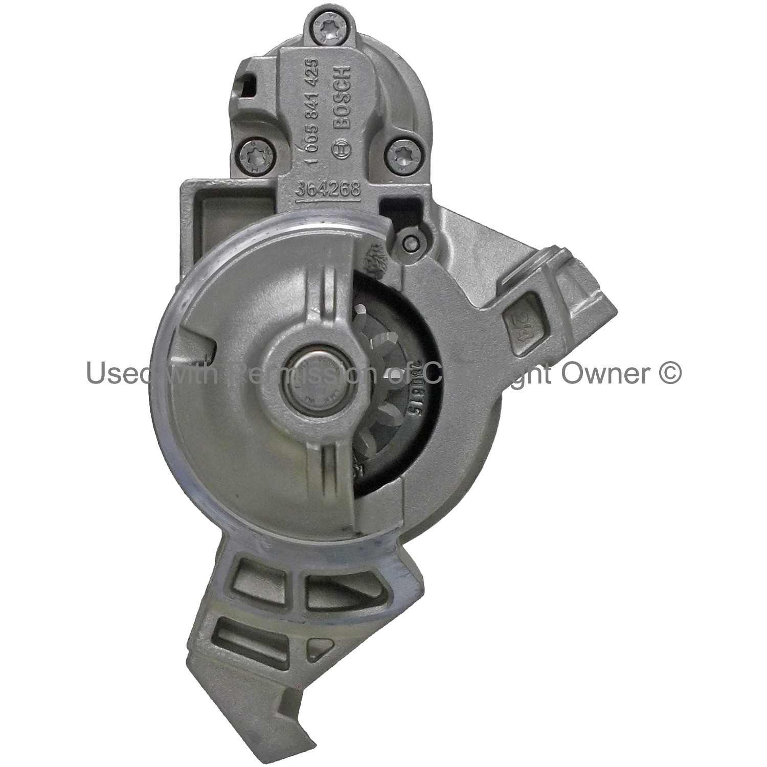 Quality-Built Starter  top view frsport 12452