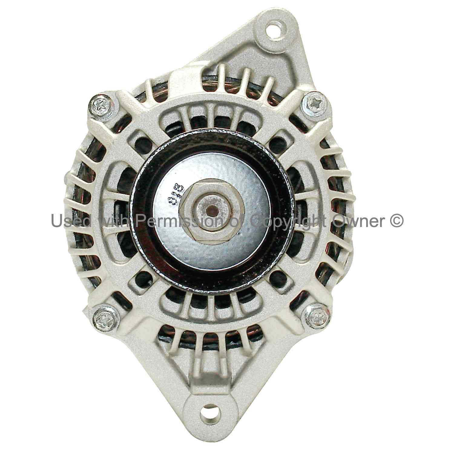 Quality-Built Alternator  top view frsport 13586