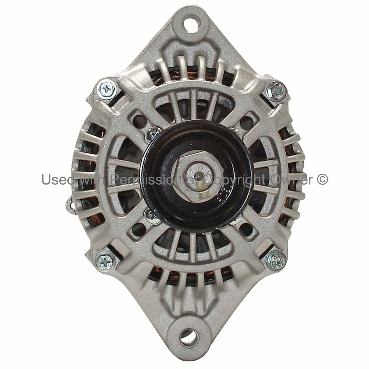 Quality-Built Alternator  top view frsport 13718