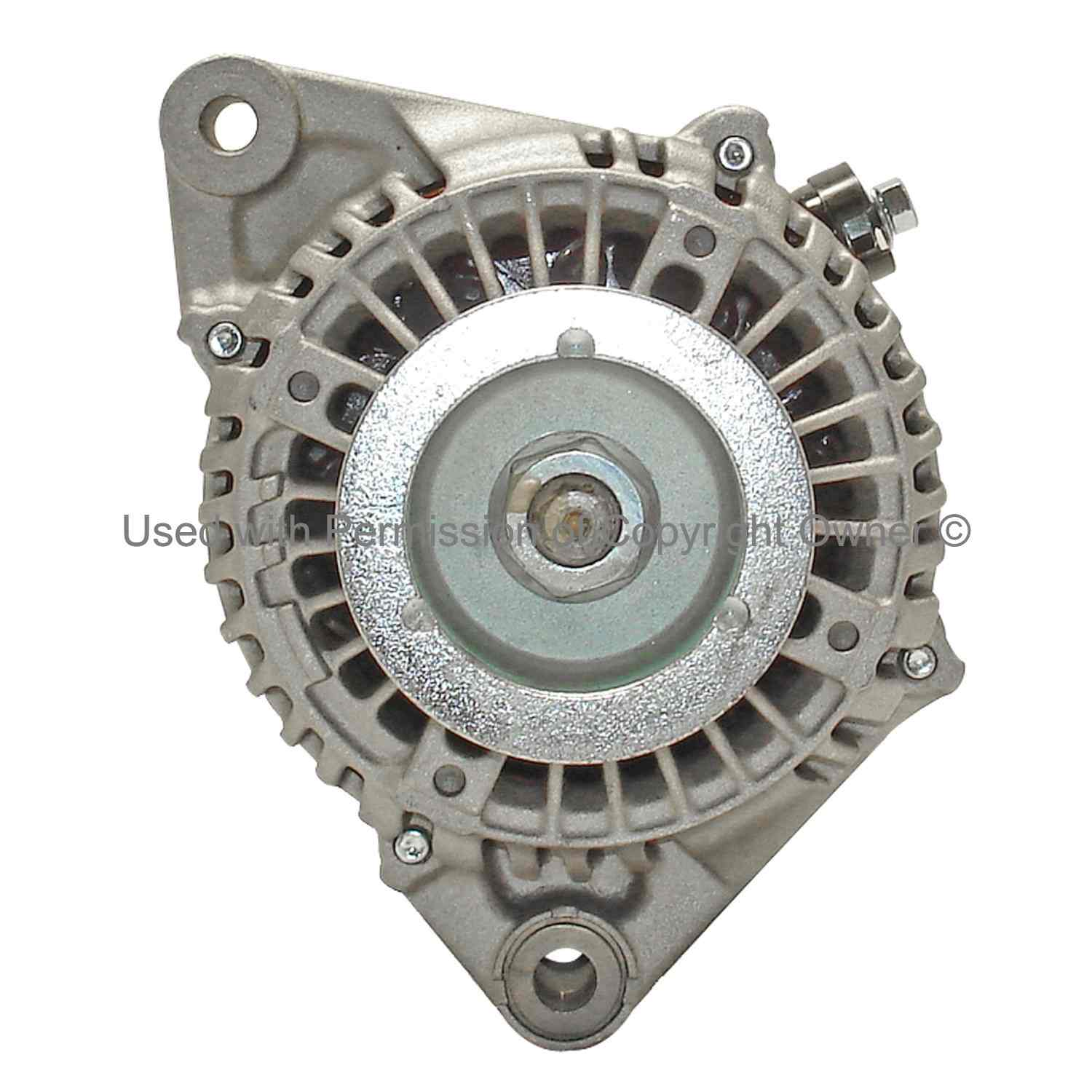 Quality-Built Alternator  top view frsport 13776