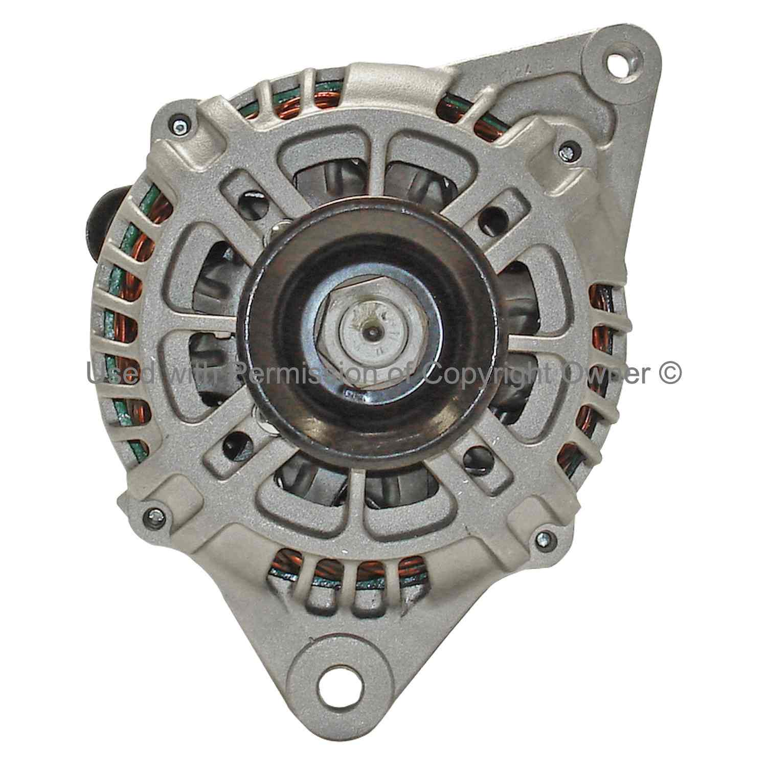 Quality-Built Alternator  top view frsport 13783