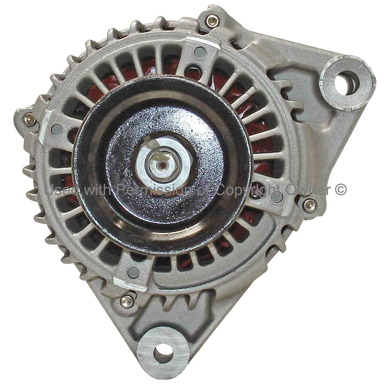 Quality-Built Alternator  top view frsport 13835