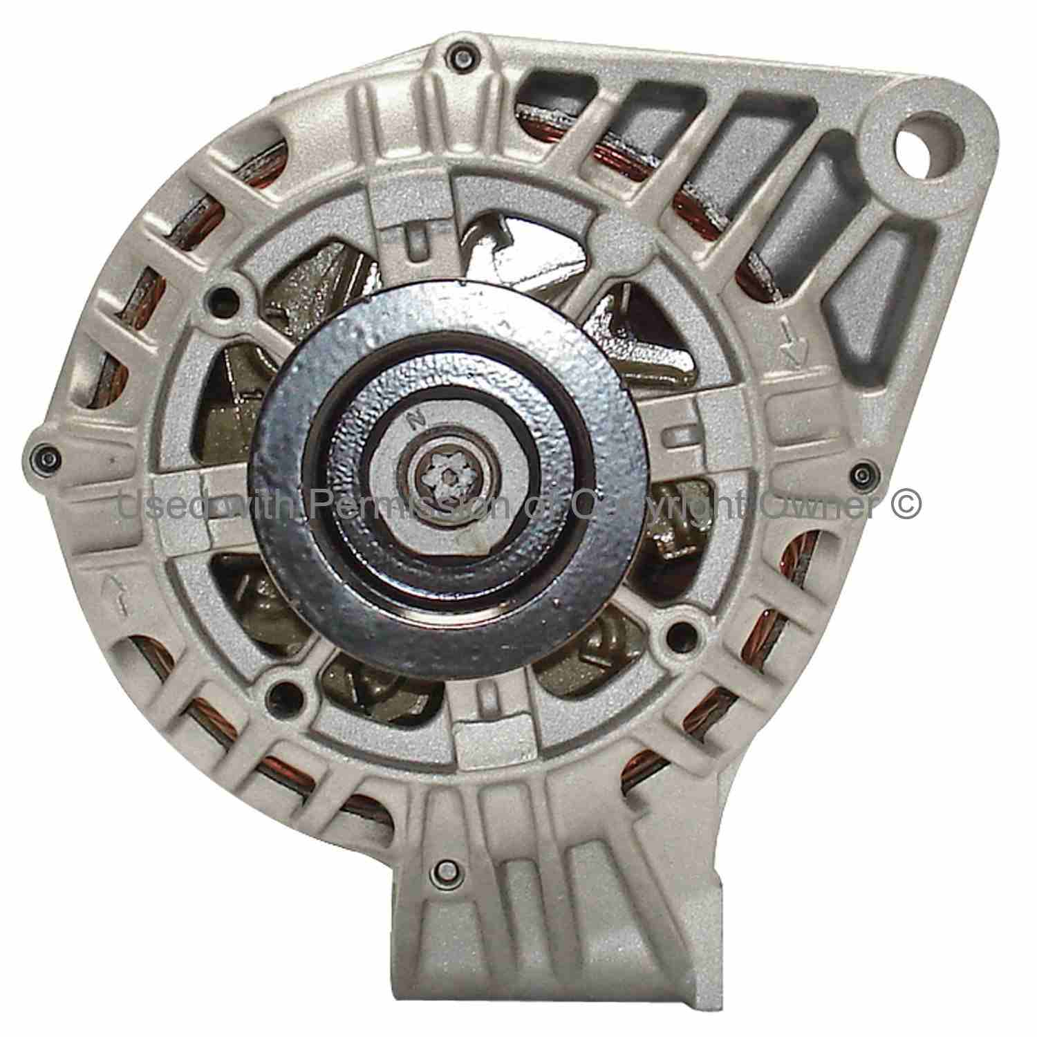 Quality-Built Alternator  top view frsport 13865