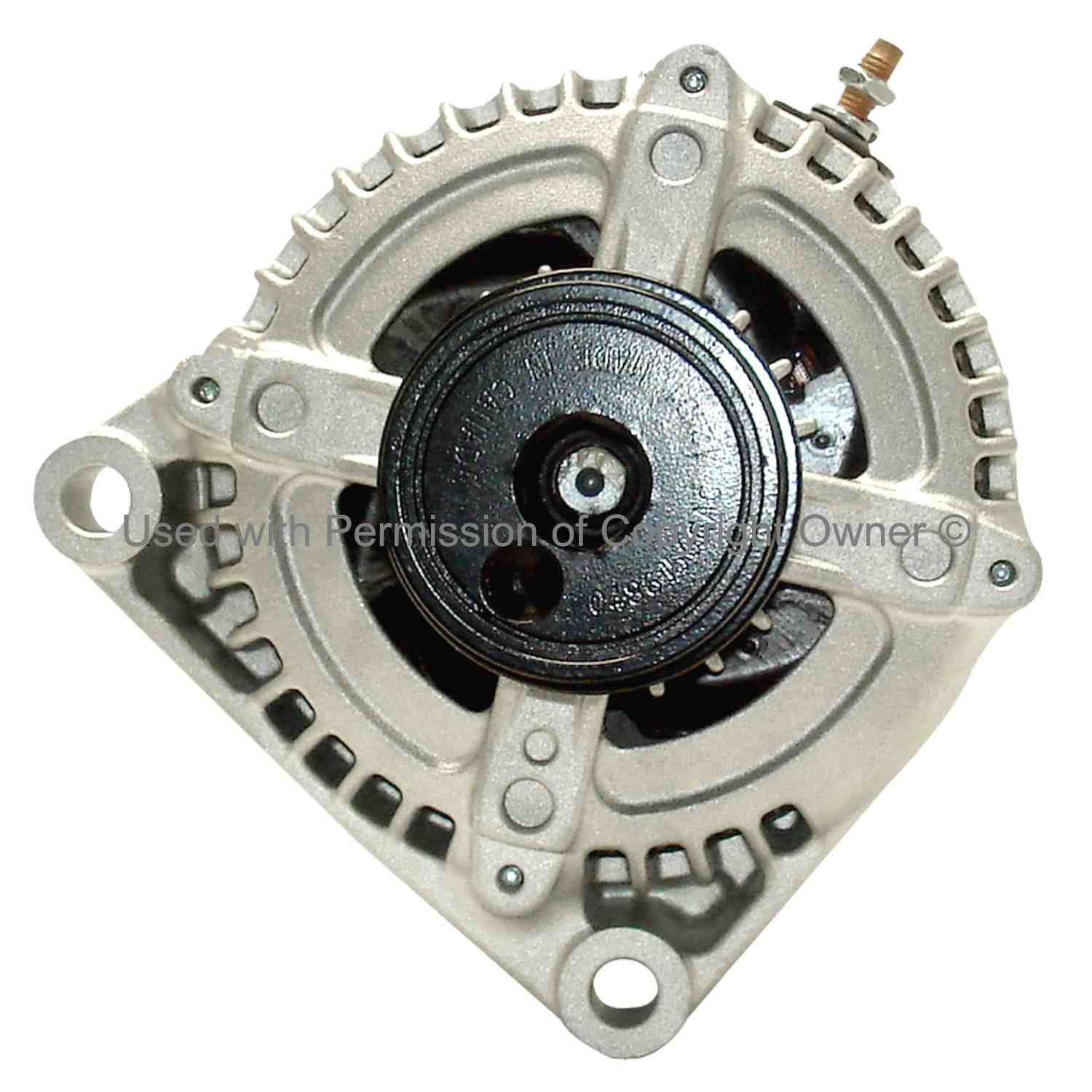 Quality-Built Alternator  top view frsport 13871