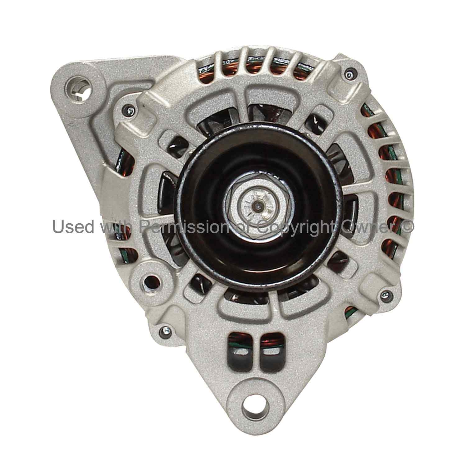 Quality-Built Alternator  top view frsport 13887N