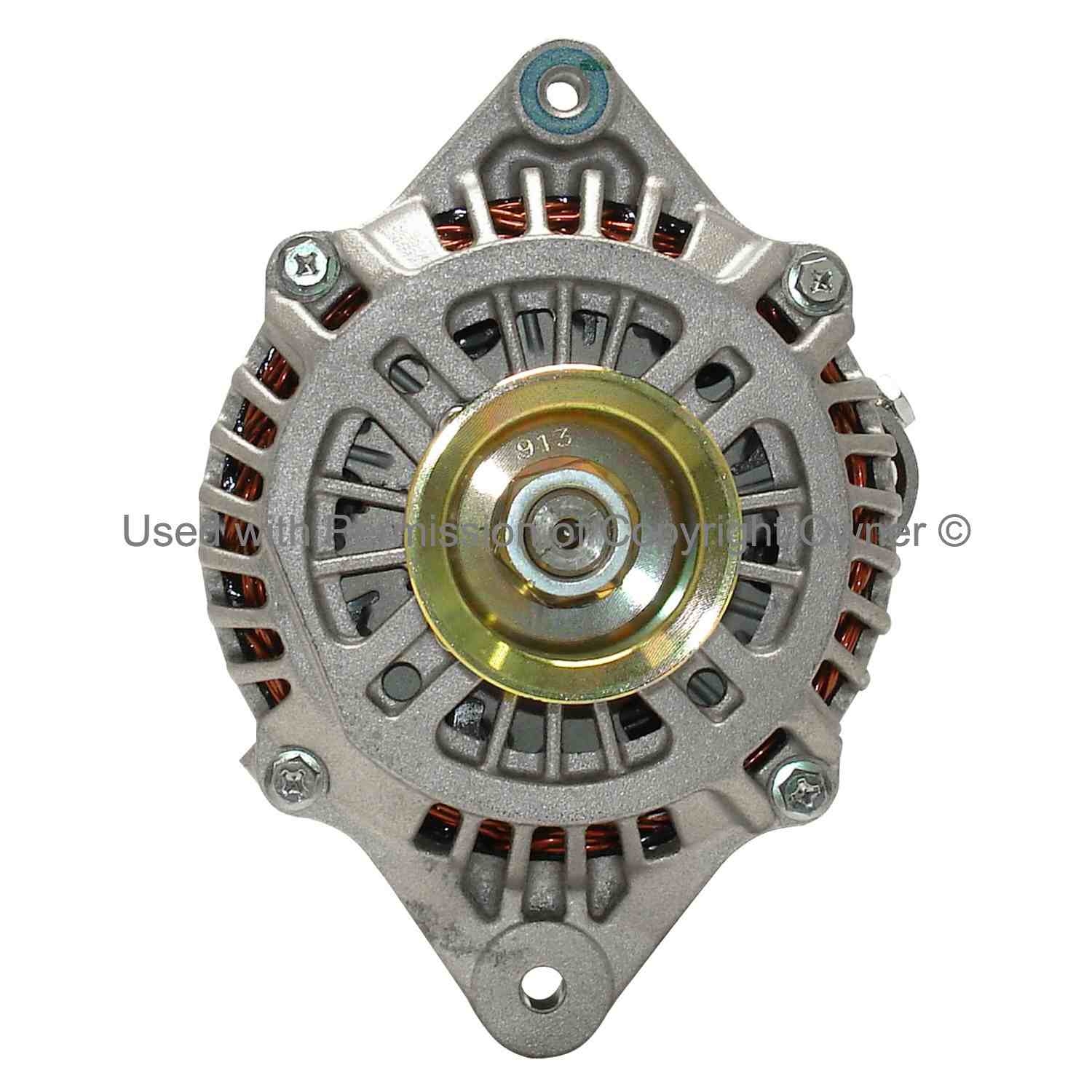 Quality-Built Alternator  top view frsport 13888