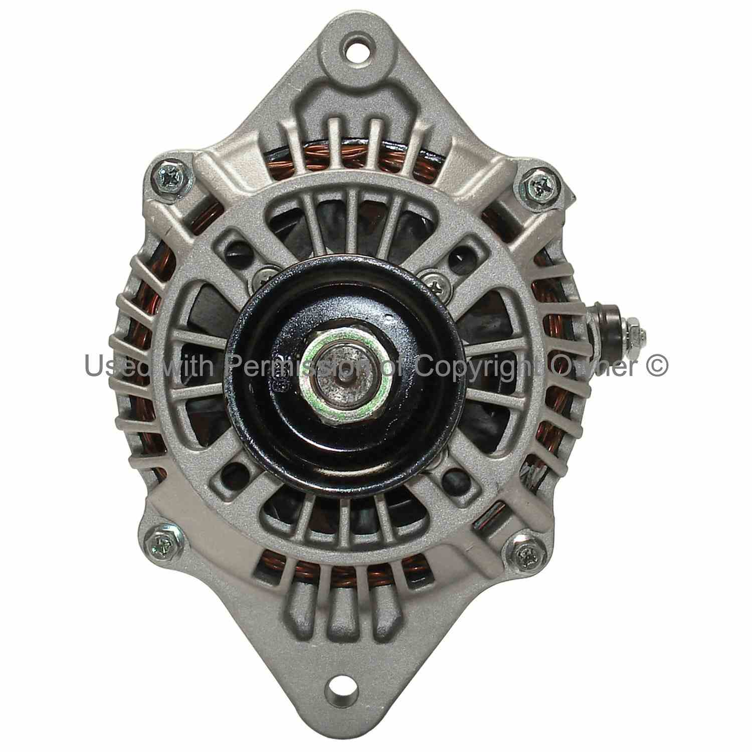 Quality-Built Alternator  top view frsport 13890