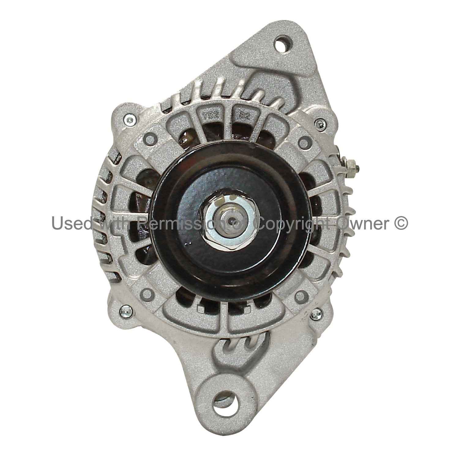 Quality-Built Alternator  top view frsport 13896