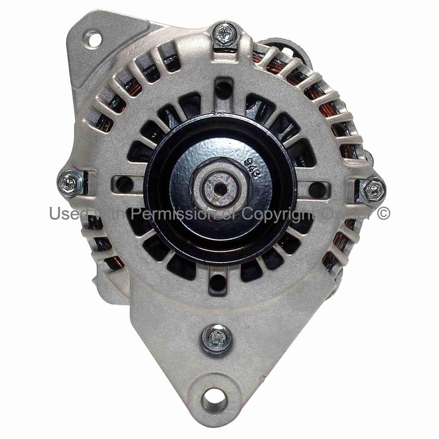 Quality-Built Alternator  top view frsport 13949