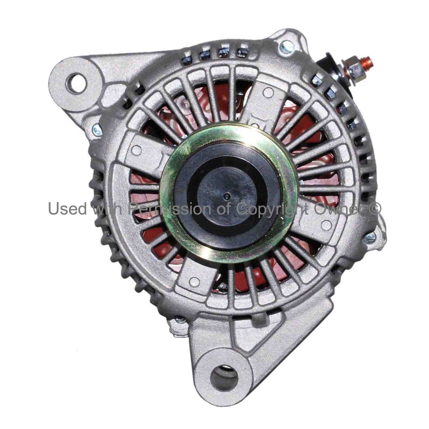 Quality-Built Alternator  top view frsport 13961