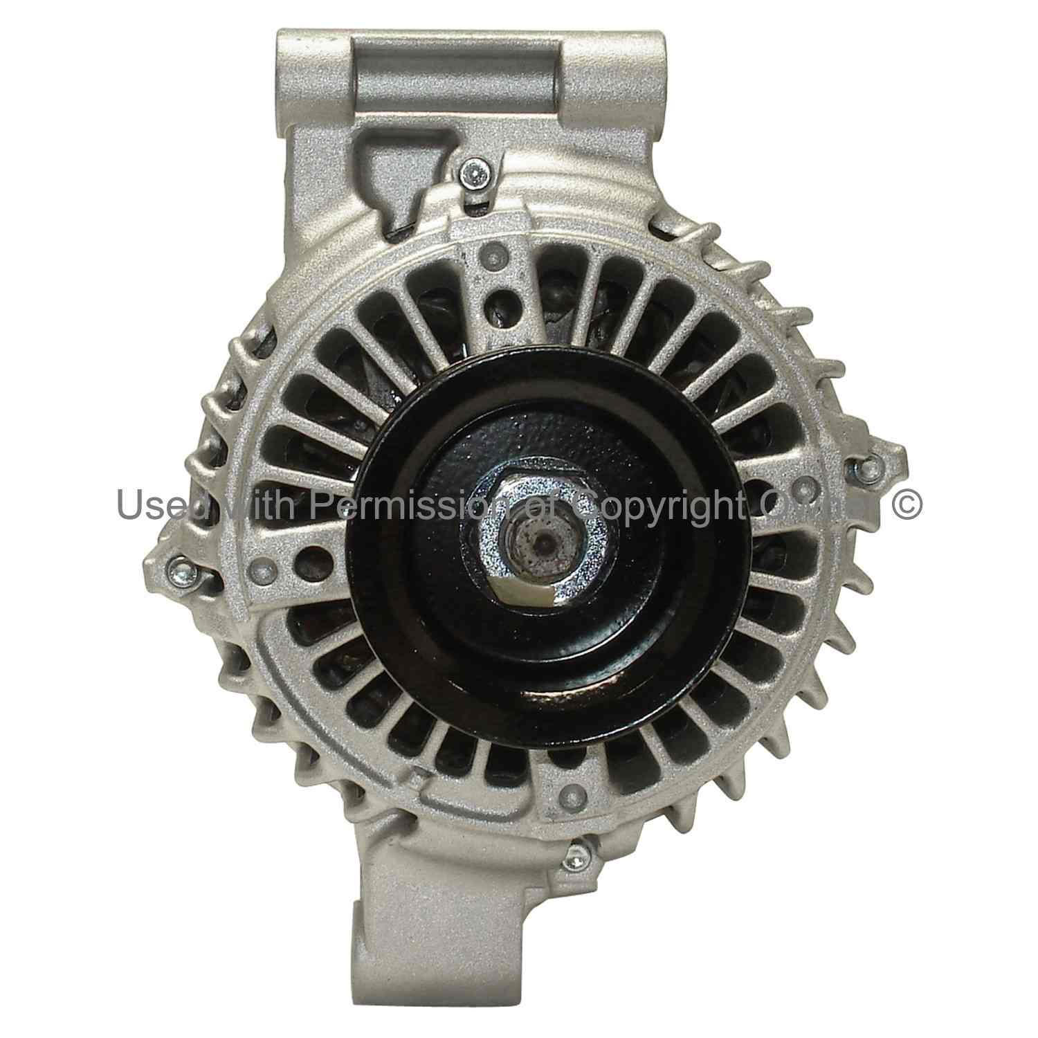 Quality-Built Alternator  top view frsport 13965