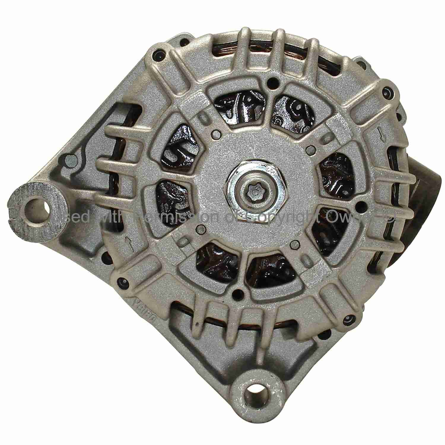 Quality-Built Alternator  top view frsport 13971