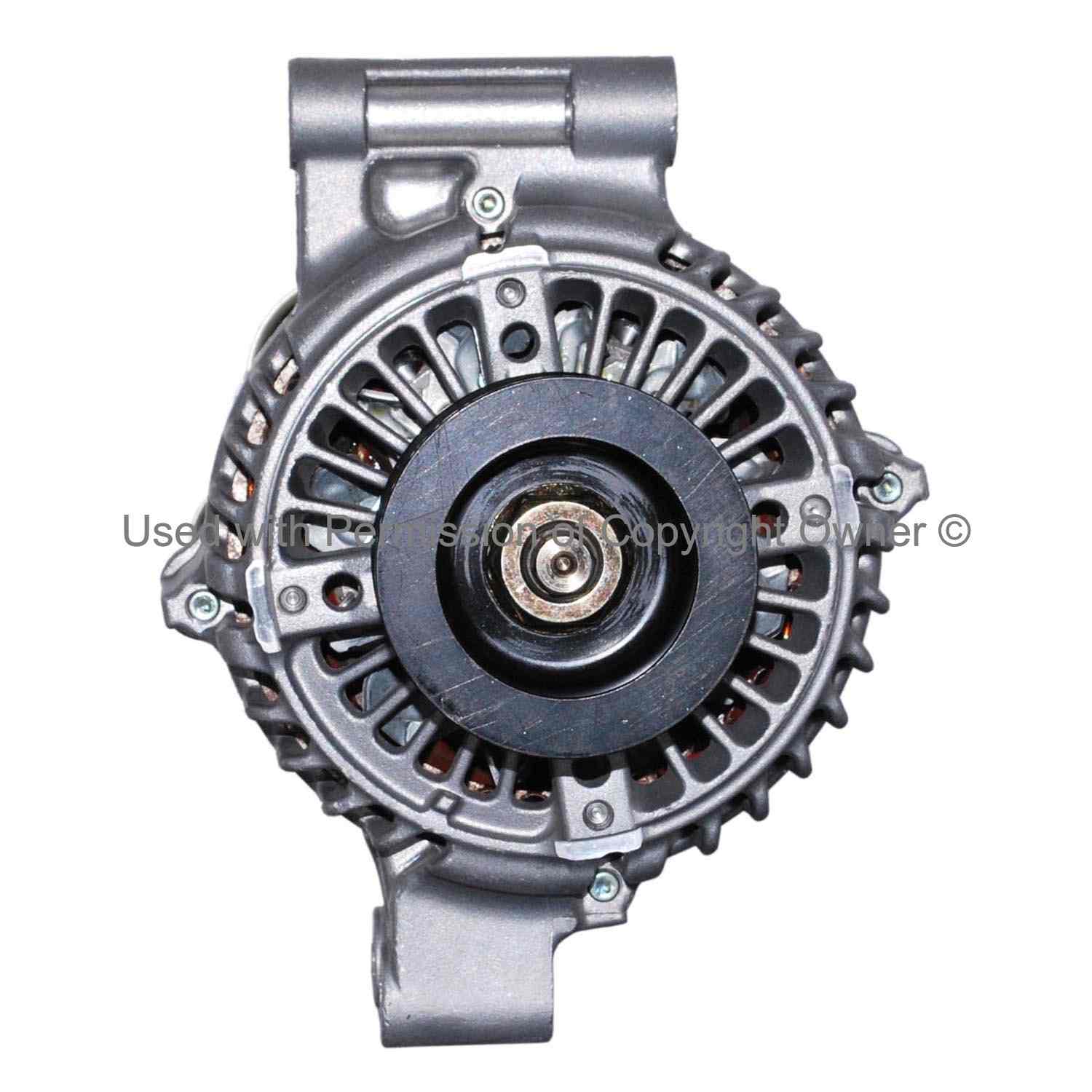 Quality-Built Alternator  top view frsport 13977