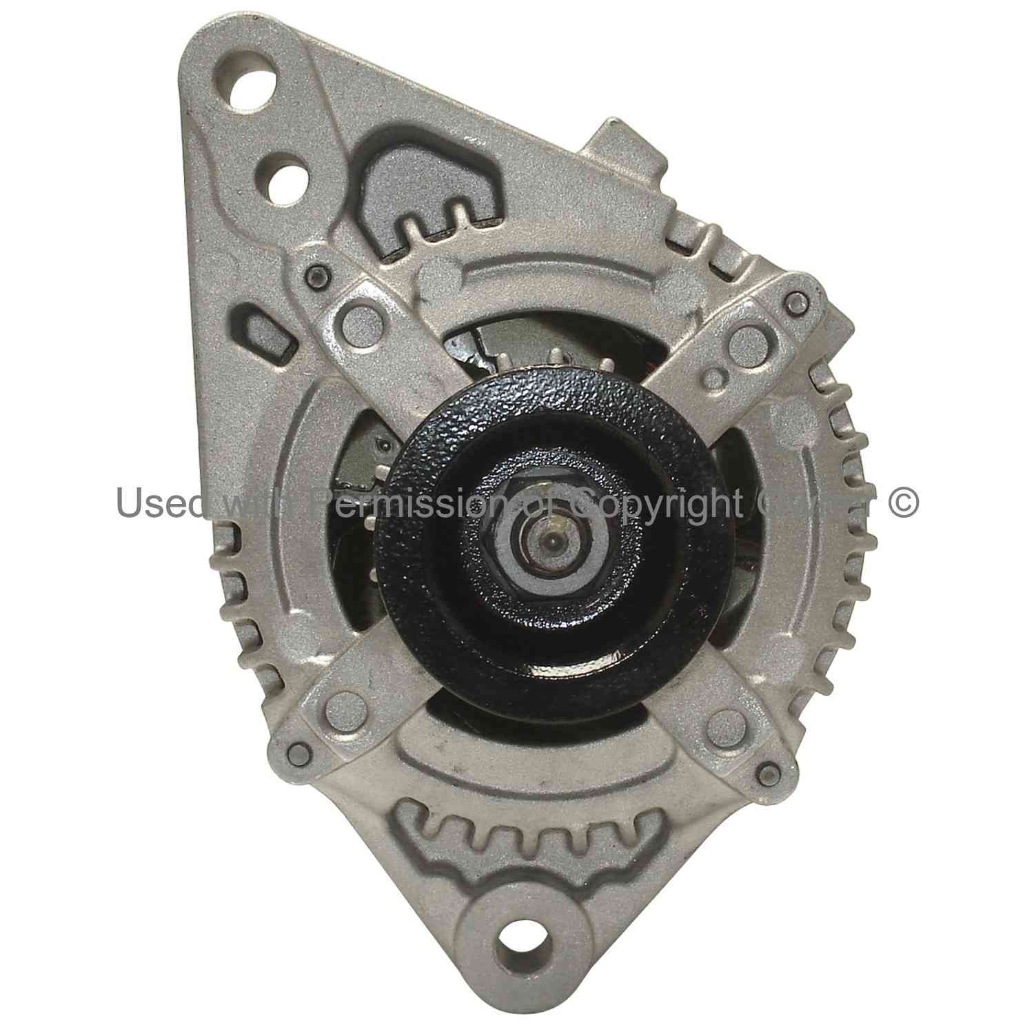 Quality-Built Alternator  top view frsport 13984