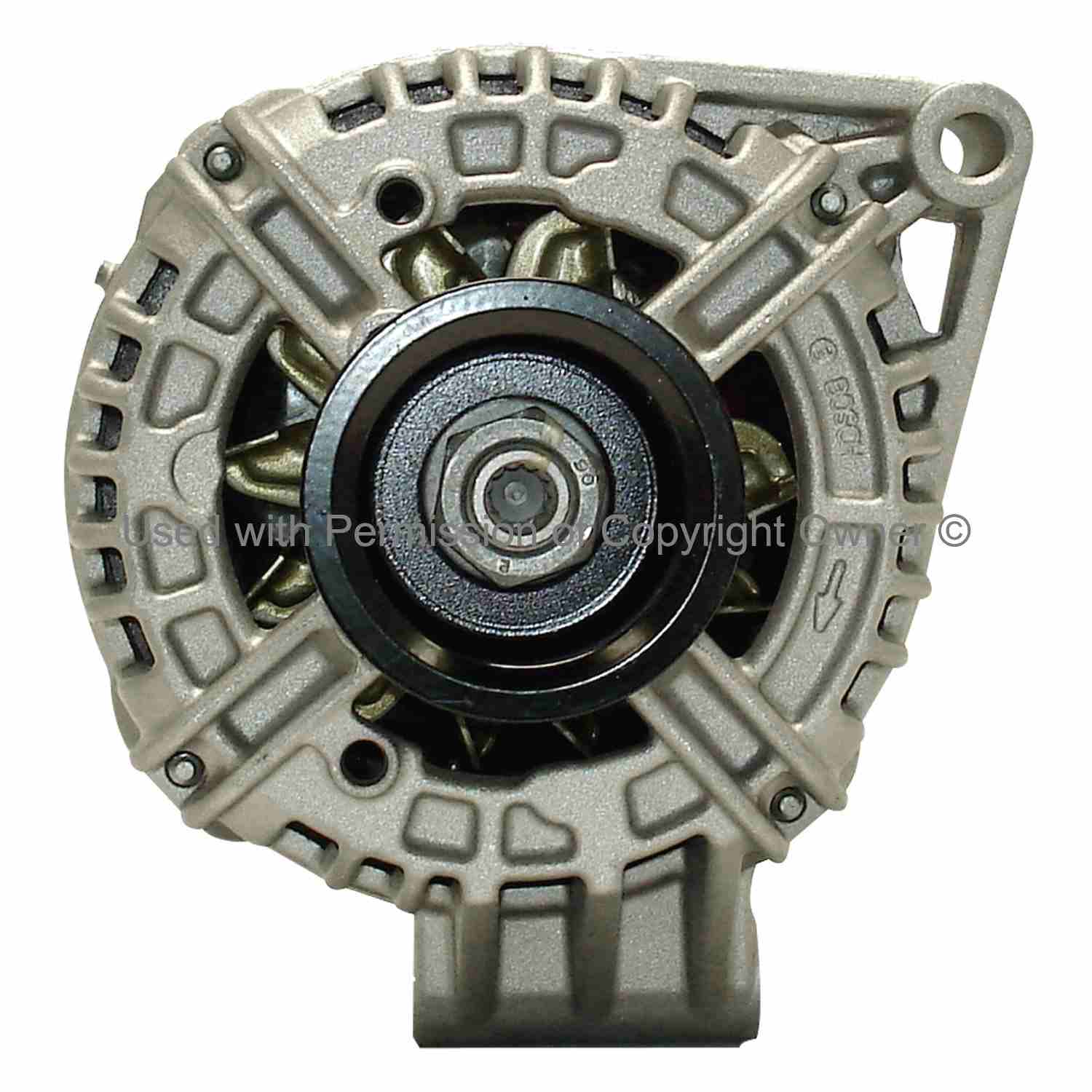 Quality-Built Alternator  top view frsport 13989