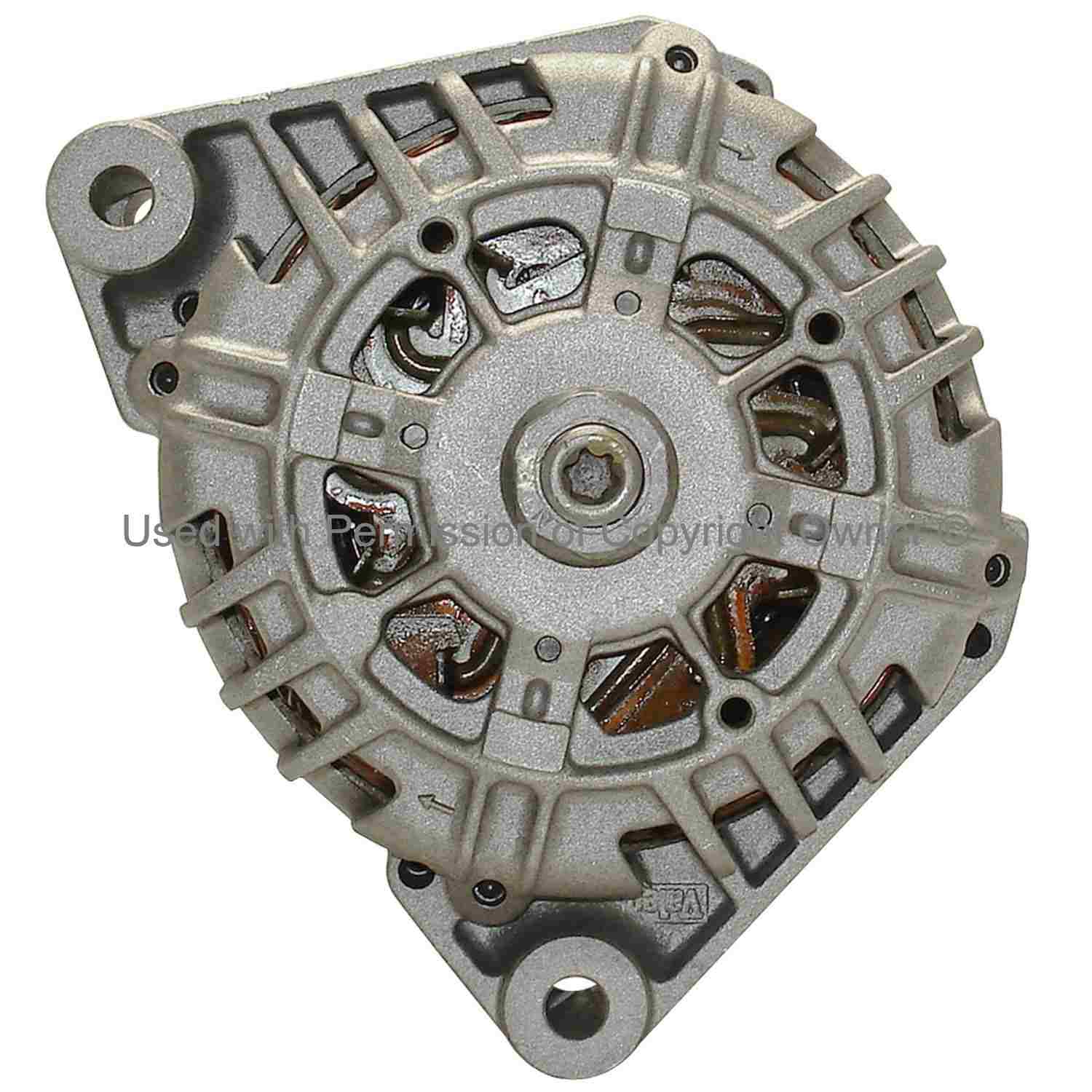 Quality-Built Alternator  top view frsport 13990