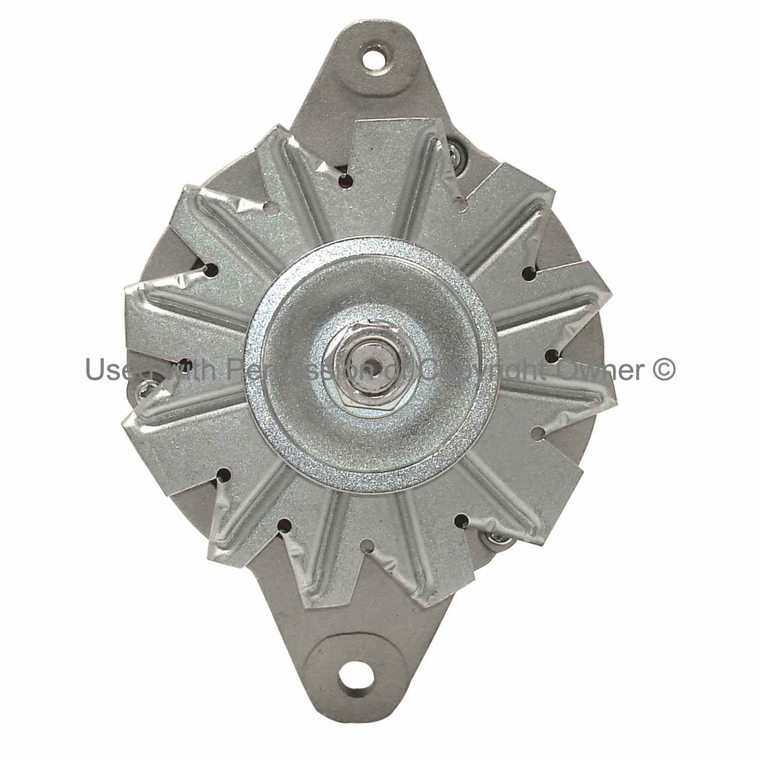 Quality-Built Alternator  top view frsport 14550