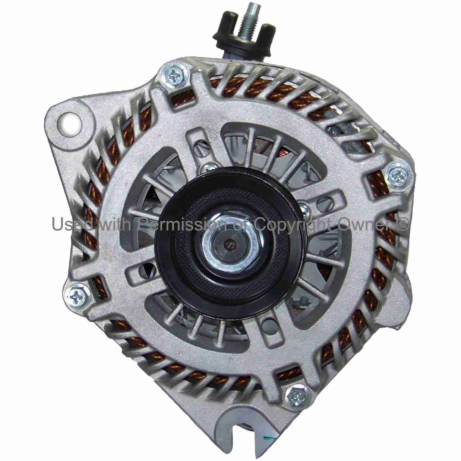 Quality-Built Alternator  top view frsport 15001