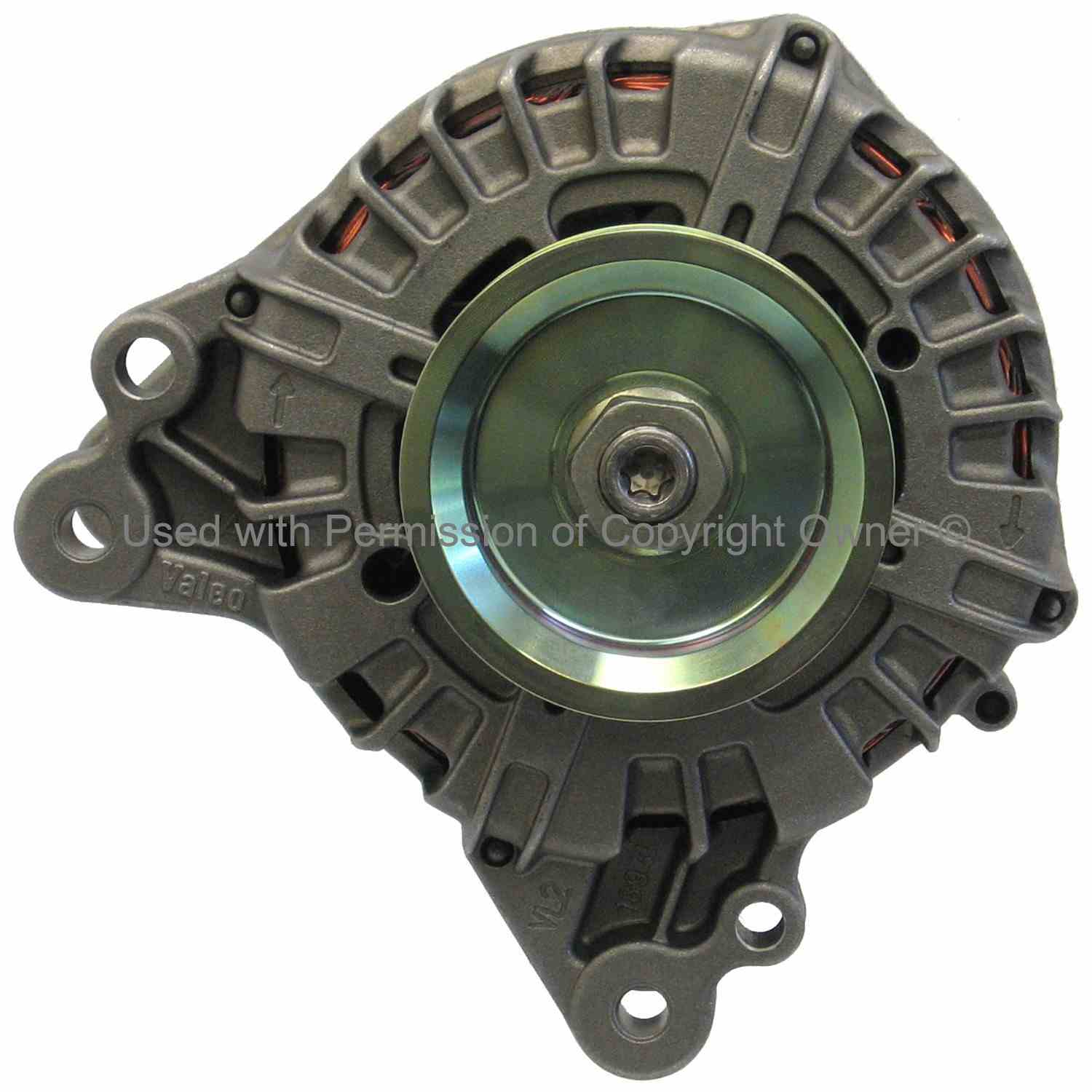 Quality-Built Alternator  top view frsport 15051