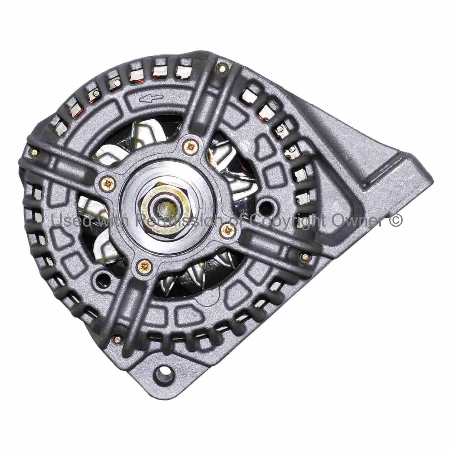 Quality-Built Alternator  top view frsport 15405