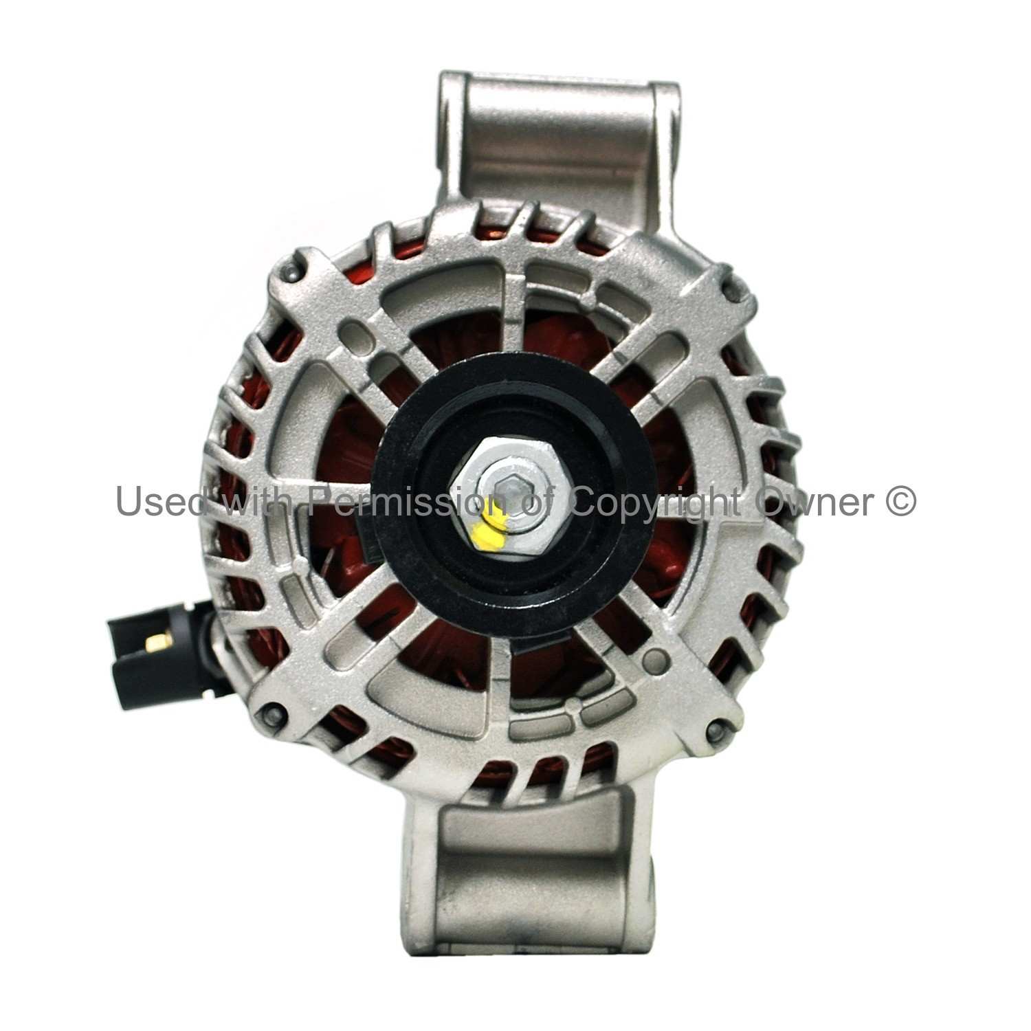 Quality-Built Alternator  top view frsport 15419