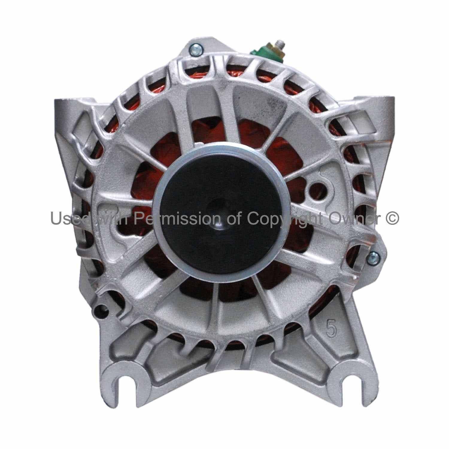 Quality-Built Alternator  top view frsport 15428